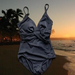 Jantzen Black One Piece Swimsuit Size‎ 12